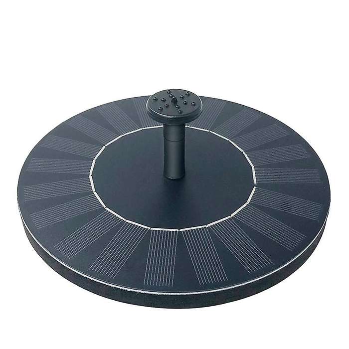 2.5W Solar Powered Water Fountain Pump Free Standing Floating Solar Bird Bath Fountains Pond Pump fo