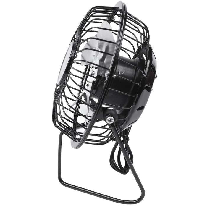 2.5w 5v Solar Powered Panel Iron Fan Office Outdoor Traveling Fishing 4 Inch Cooling Ventilation Fa
