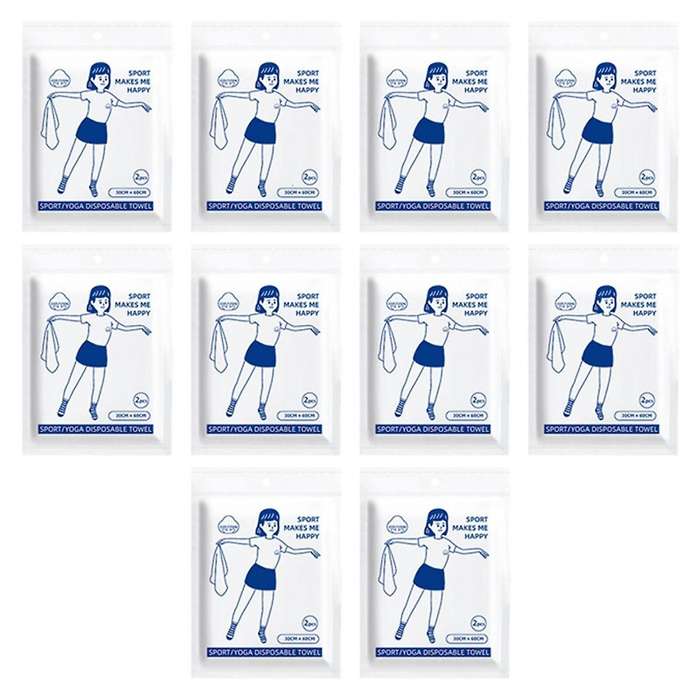 20 Pcs Disposable Towels Travel Quick-drying Towel Travel Trip Essential Shower Washable Towels