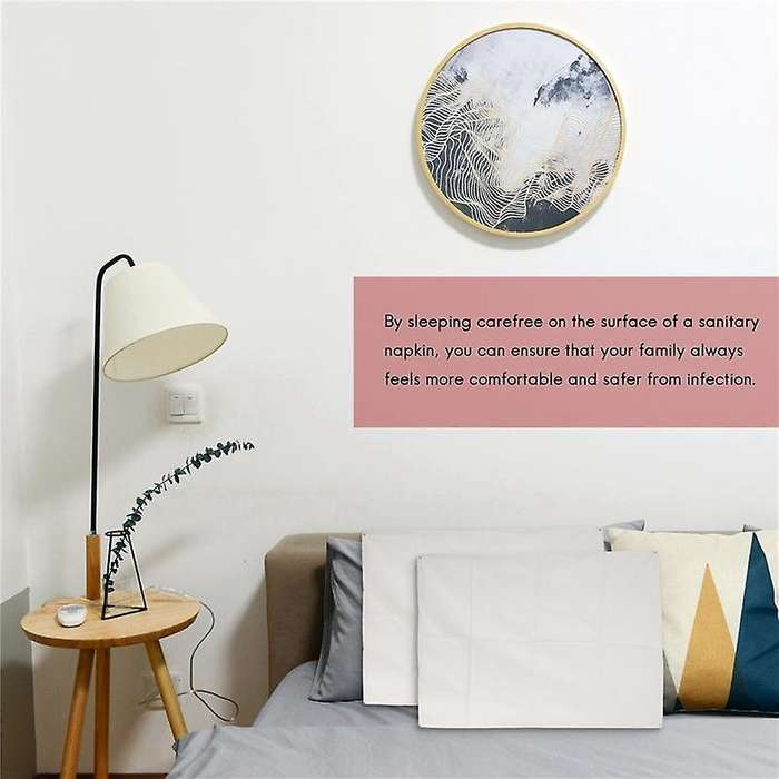 20 Pcs Disposable Pillow Cases Hotel Travel Breathable Single Pillow Case Double Bed Sheet Quilt Pil
