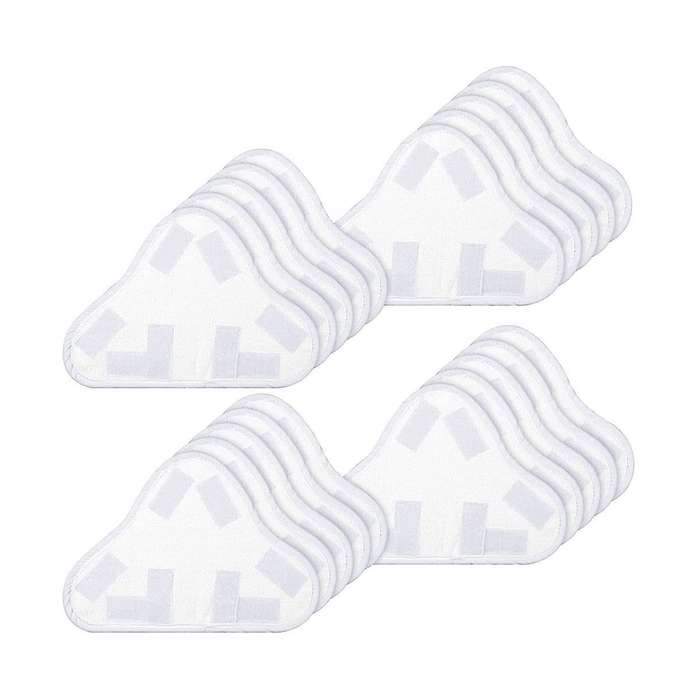 20 Pcs Mop Pads,washable Mops Cleaning Pads Replacement Compatible for X5 H20 Cleaner Machine Acces