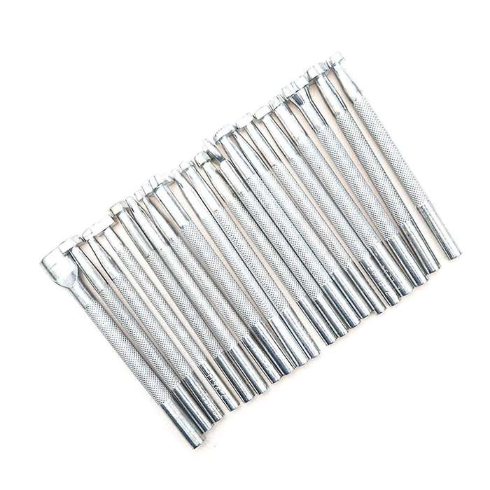 20 Pieces Of Leather Printing Punching Set, Carving Process Seal Punching Machine for Diy Leather Pr