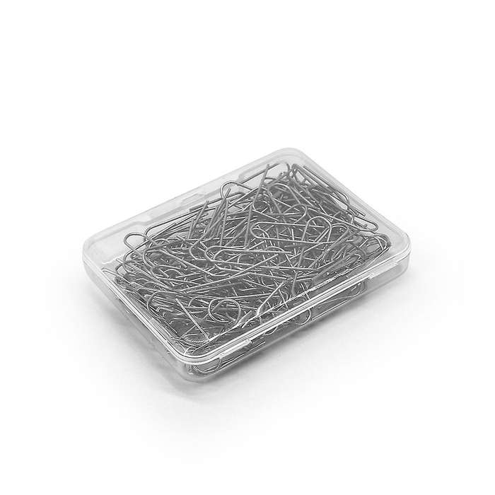 200 Pieces High Temperature Nichrome Wire Jump Rings, U Hanger Hooks for Hobbyists DIY Pendant,Ornam