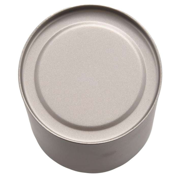 200Ml Titanium Cylindrical Drinkware Outdoor Portable Wine Flask Travel Ultralight Flagon Bottle