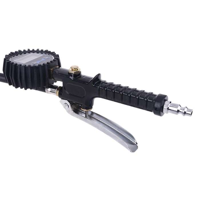 200PSI Digital Tire Tyre Inflator Pressure Gauge Tester LCD Air Compressor Vehicle Tester Monitoring