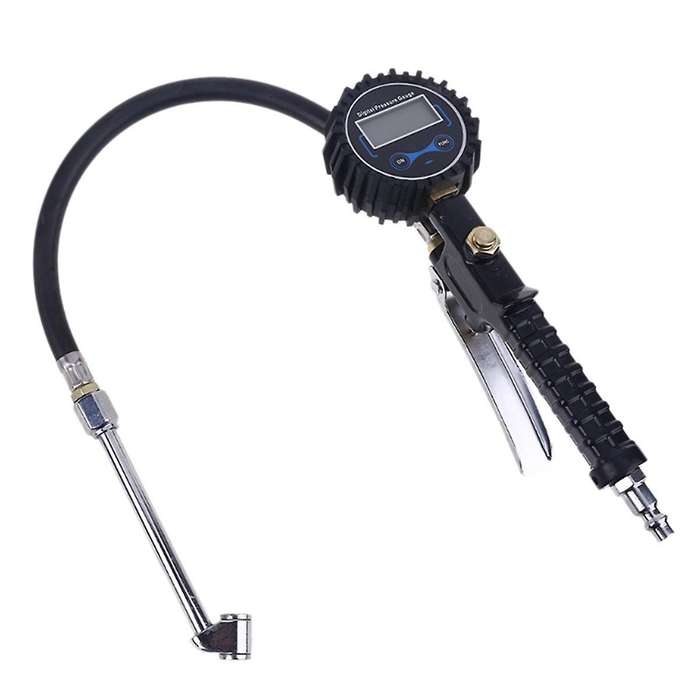 200PSI Digital Tire Tyre Inflator Pressure Gauge Tester LCD Air Compressor Vehicle Tester Monitoring