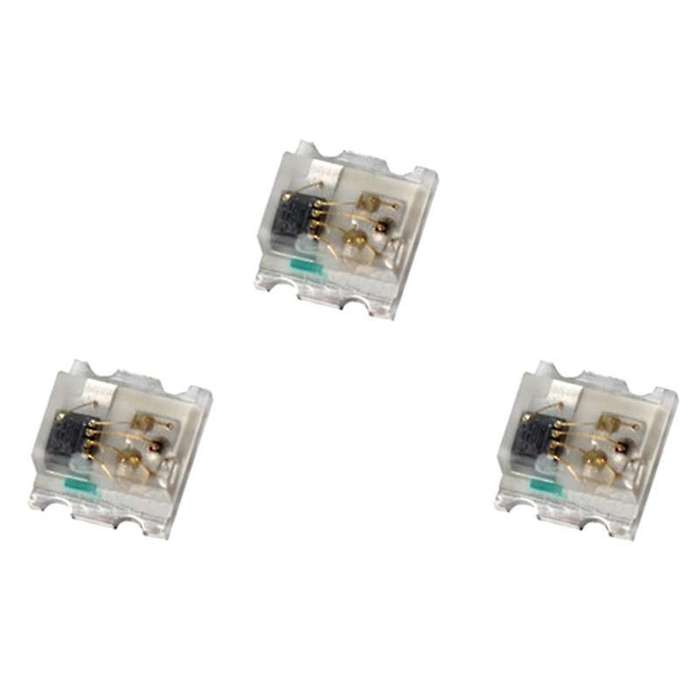 200pcs Ws2812 2020 Led Chip 4pins Mini White Pcb Addressable Digital Rgb Full Color Led Chip Dc5v F