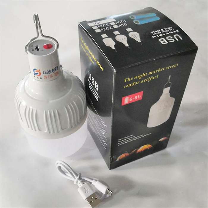 200W Camping Light 5 Lighting Modes Hanging Tent Light Emergency Flashlight LED USB Rechargeable Nig