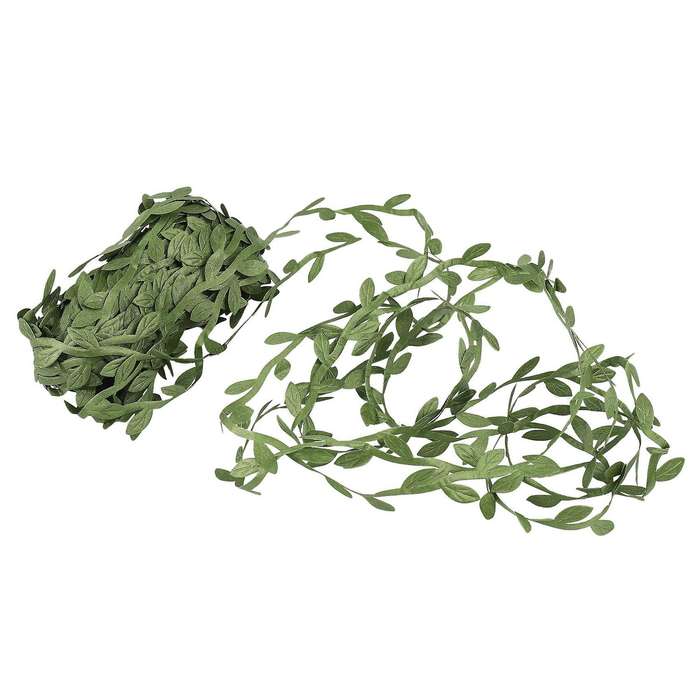20m Home Decor Artificial Garland Plants Vine Fake Foliage Flowers Green Ivy Wedding Wreath Accesso