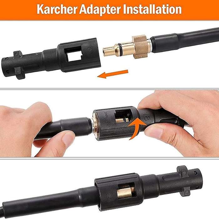 20M High-Pressure Machine Cleaning Water Pipe Sewer Drainage Cleaning Hose Car Wash Pipe for K2 K4 K