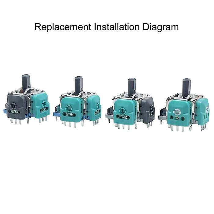 20Pair 3D Analog Stick Mini Switch Sensor Module for Gamepad Hall Effect Potentiometer for