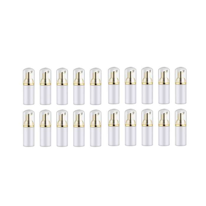 20pcs 30ml Plastic Foaming Bottle Soap Mousses Liquid Dispenser,froth Shampoo Lotion Bottling Foam