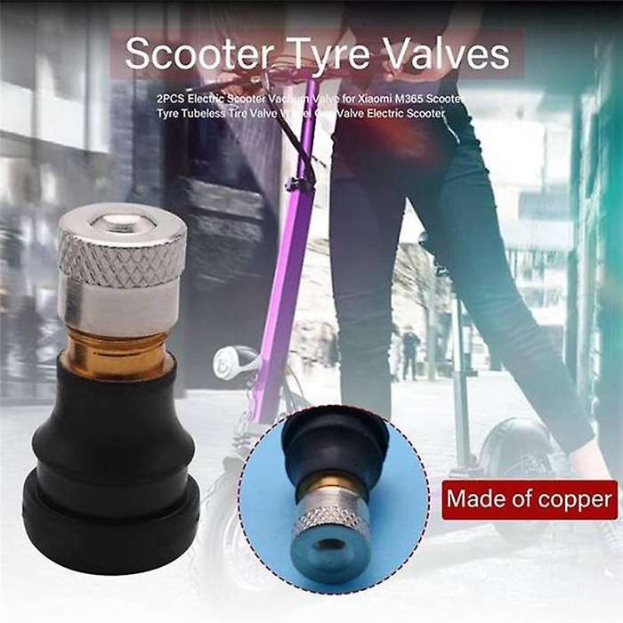 20pcs Electric Scooter Vacuum Valve for Scooter Tyre Tubeless Tire Valve Wheel Valve Electric Scoot