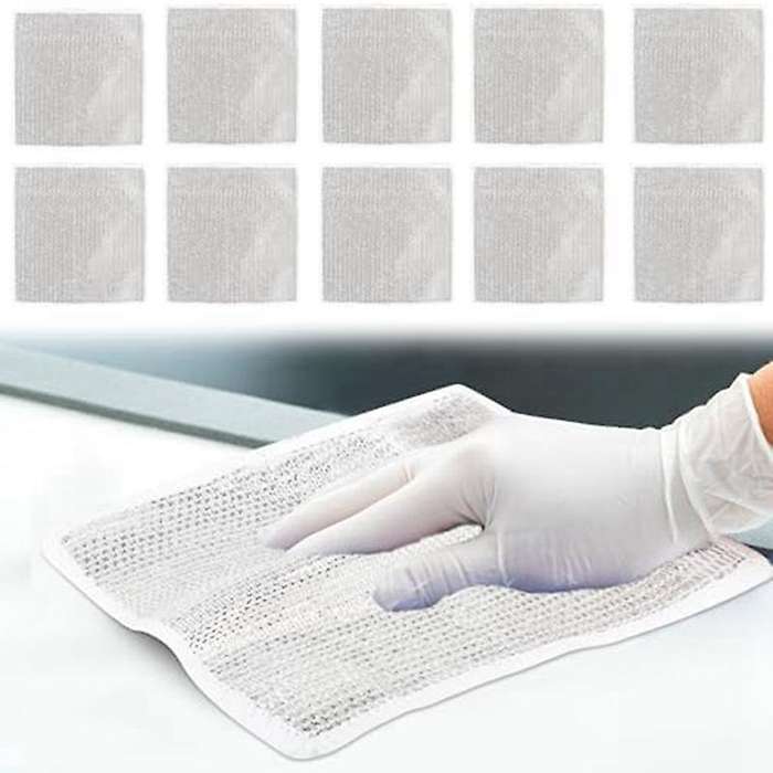 20PCS Multipurpose Wire Dishwashing Rags for Wet and Dry, Non-Scratch Wire Dishcloth, Steel Wire Dis