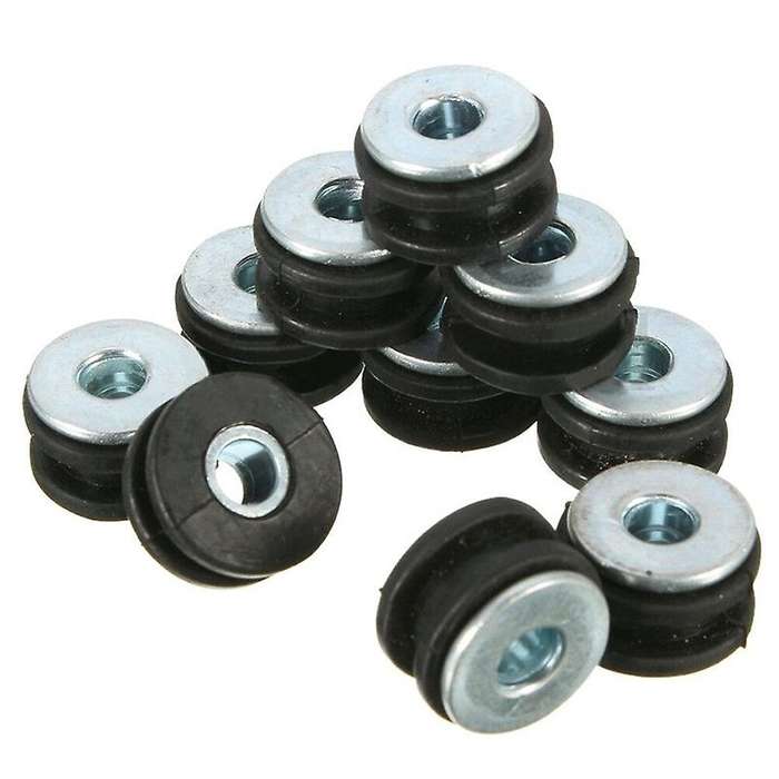 20PCS Motorcycle Rubber Grommet Bolt Pressure Relief Cushion Kit Replacement for Fairing