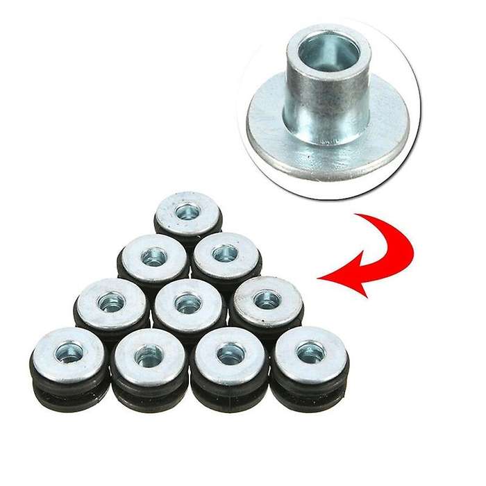 20PCS Motorcycle Rubber Grommet Bolt Pressure Relief Cushion Kit Replacement for Fairing