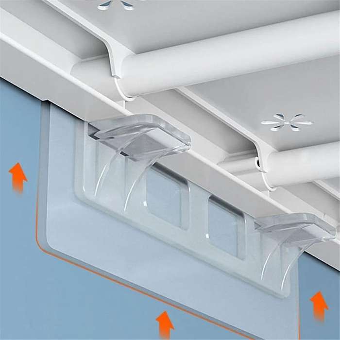 20PCS Shelf Support Adhesive Pegs Closet Partition Bracket for Kitchen Bedroom Cabinet Support Clip