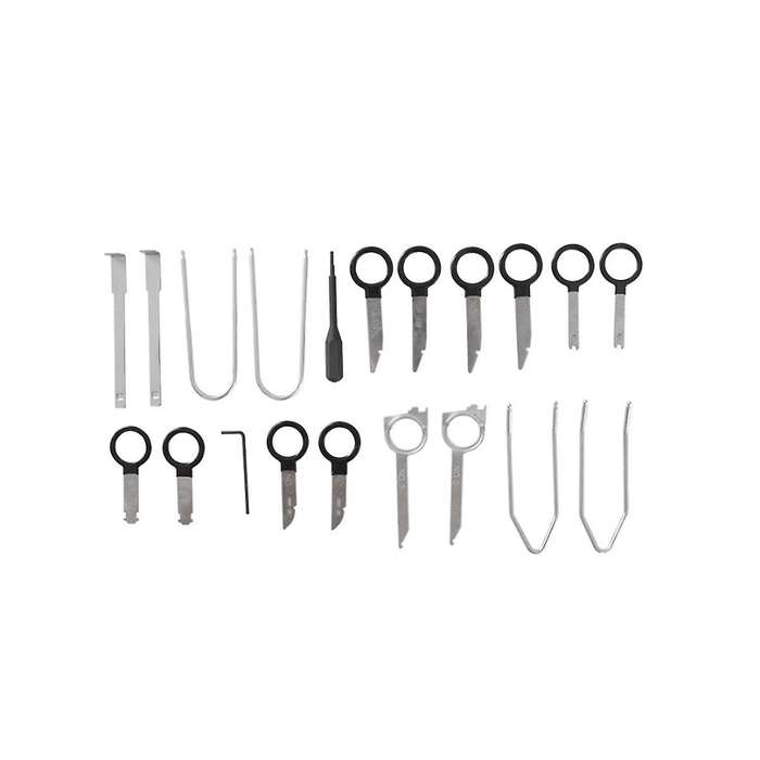 20Pcs Stereo Dash CD Player Removal Tool Set Automobile Accessories Car Radio Audio Removal Install