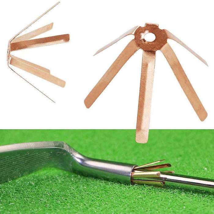 20pcs Universal Brass Golf Adapter Spacer Shims Fit 0.335 Golf Shafts Shim Adapter Golfing Club Sha