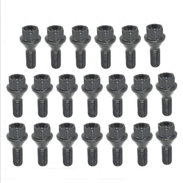 20Pcs Wheel Lug Bolt Nuts for E46 325 E90 E39 E60 E53 36136781150
