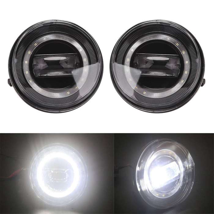 20W Pickup DRL Bumper Driving Fog Lights for 2007-2013