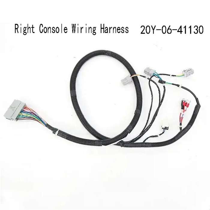 20Y-06-41130 Excavator Engine Wiring Harness for PC130-8 PC200-8 PC270-8 Right Console Wiring Harne