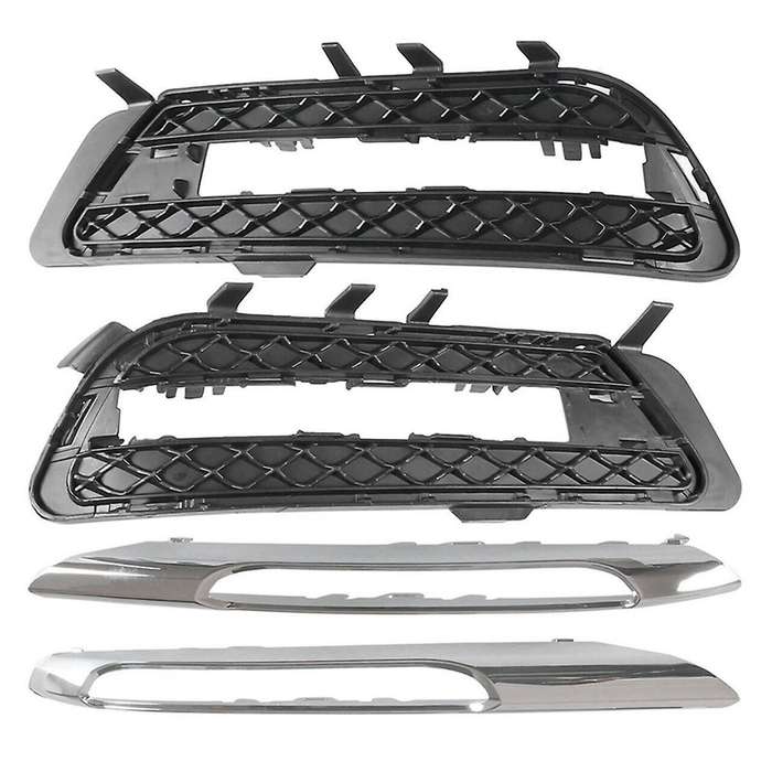2128851723 2128851823 2128851774 2128851874 Fog Lamp Grille Cover + Decorative Strip Car for - E-cl
