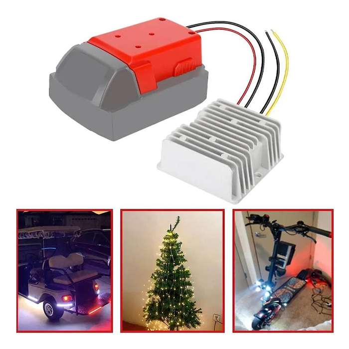 Converter for Power Wheel Inverter Boost Voltage Regulator Connector Diy Adapter