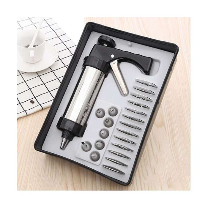 Cookie Press Maker Molds Kit Biscuit Diy Cake Mold Cream Dessert Decorating Tools Pastry Machine Fo