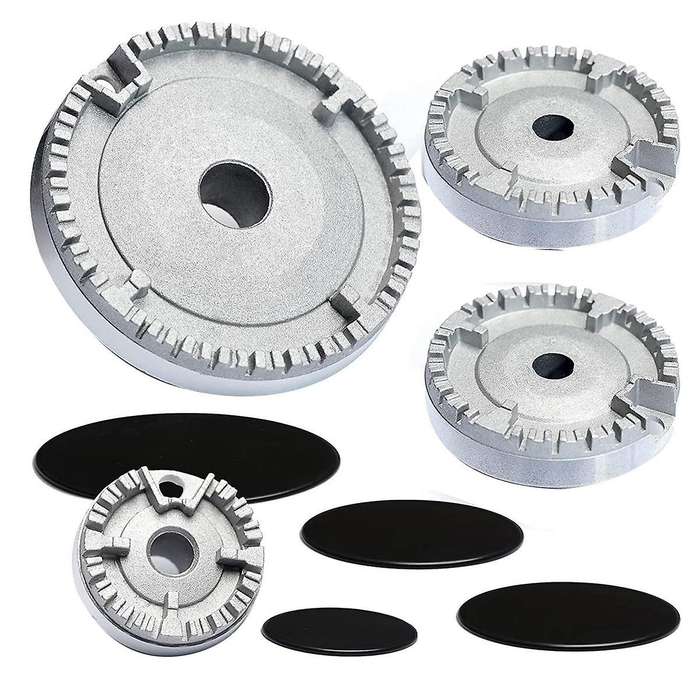 Cooker Hat Set Stove Lid Upgraded, Oven Hob Burner Crown Cap, Burner Cap Fits Most Stove Burners
