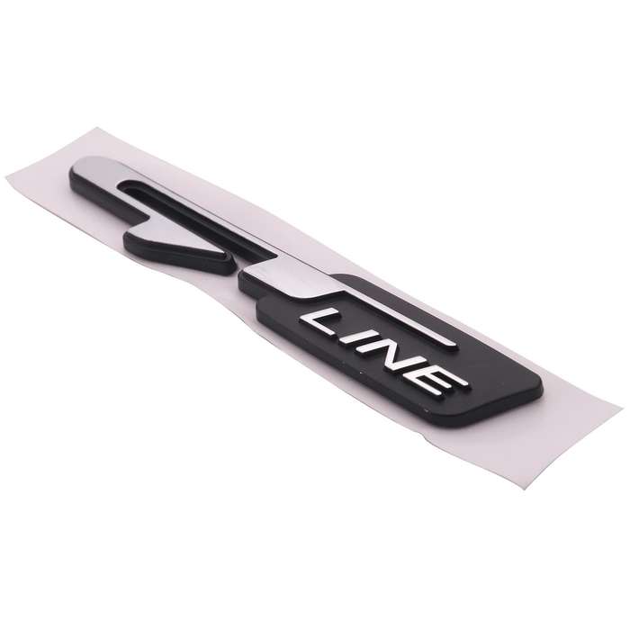 Cool 3D Car Style Sticker Gt Line Letters Sticker Compatible Rear Trunk Fender Car Doors Stickers Gt