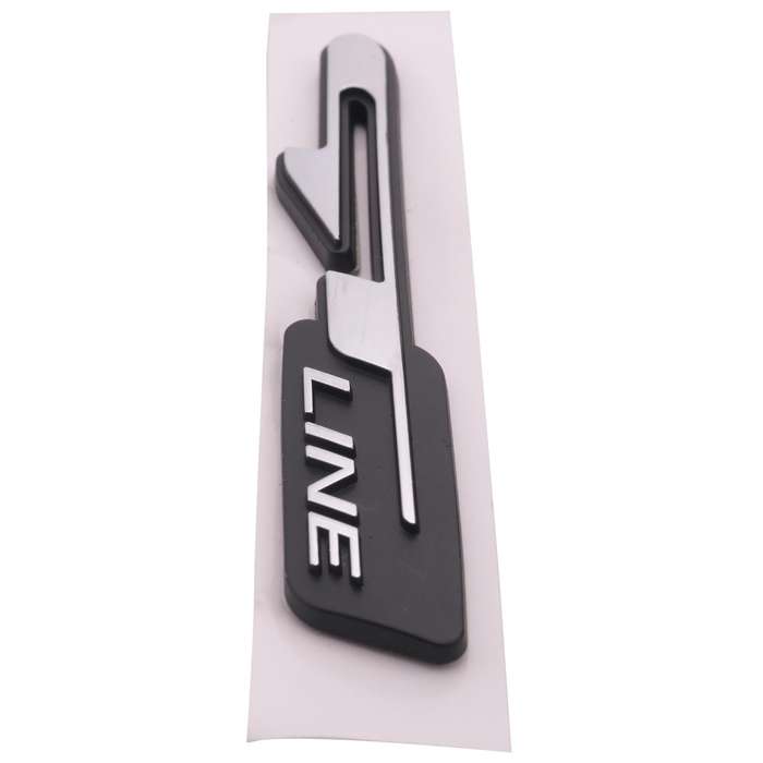 Cool 3D Car Style Sticker Gt Line Letters Sticker Compatible Rear Trunk Fender Car Doors Stickers Gt