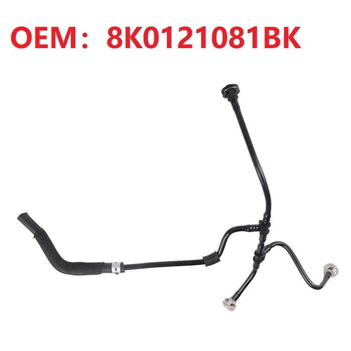 Coolant Cooling Radiator Overflow Hose Pipe 8K0121081BK for A4 S4 A5 S5 3.0L V6