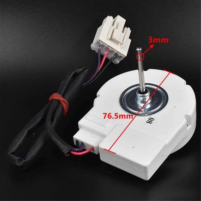 Cooling Fan Motor for Refrigerator 50240401000Q DC 12V 4W ZWF-02-4 Fridge Radiator Freezer Parts