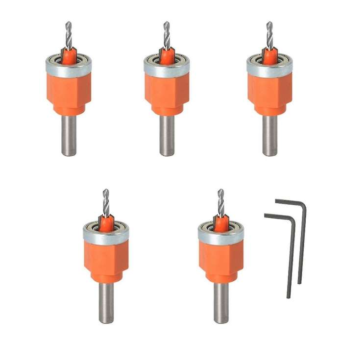 Countersink Drills Woodworking Hole Opener Drill Bit Router Core Limiter Countersunk Head Screw Open