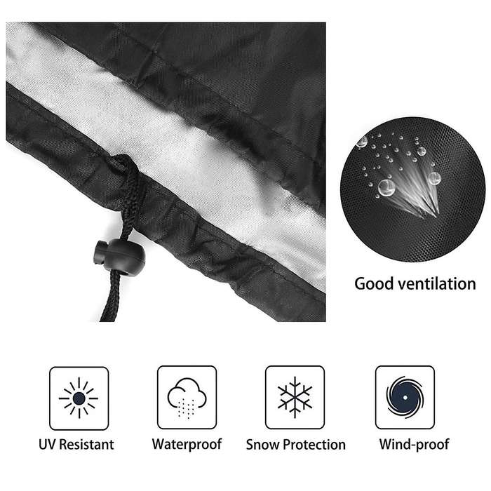 Covers, Waterproof Outdoor Lounge Deep Furniture Cover,single Garden Sofa Chair Cover 27x31x40in