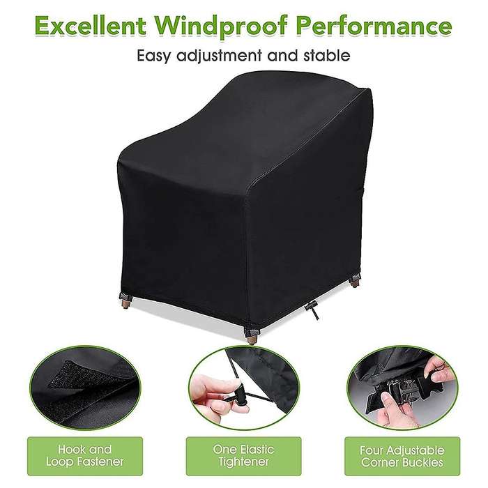 Covers,2 Pack Waterproof Outdoor Lounge Deep Seat Covers,Outdoor Lawn Patio Furniture Covers,38X31X2
