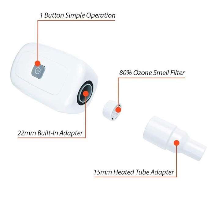 CPAP Cleaner Respirator Sterilizer Breathing Machine Disinfector Tubing Cleaning for Air Purifier