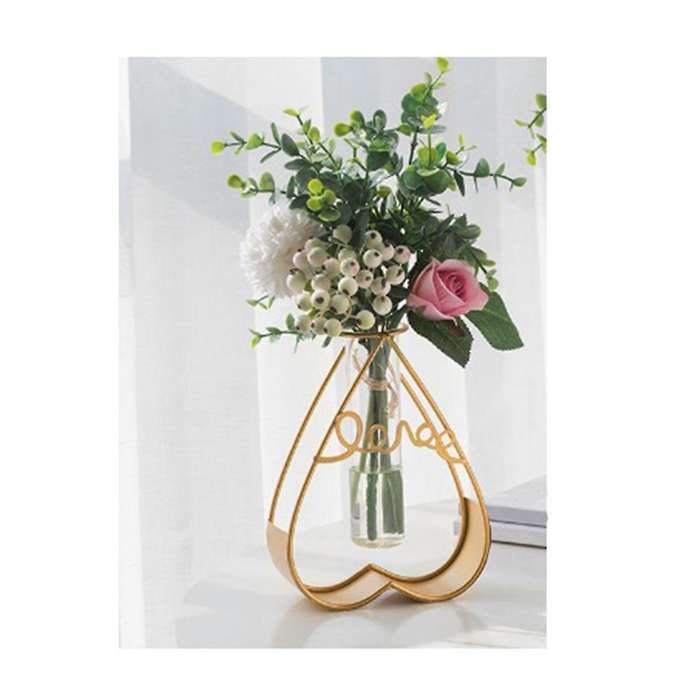 Creatives Hydroponic Glass Test-tube Vase Desktop Ornaments Living Room Table Decoration Crafts