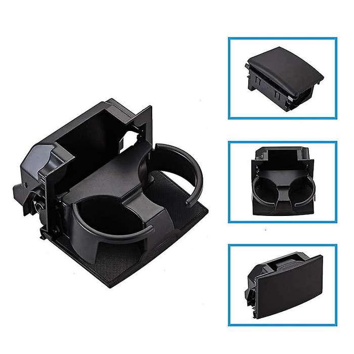 Cup Holder for Frontier 2008-2016 Rear Console 96965-ZP00C Rear Center Console Box Black