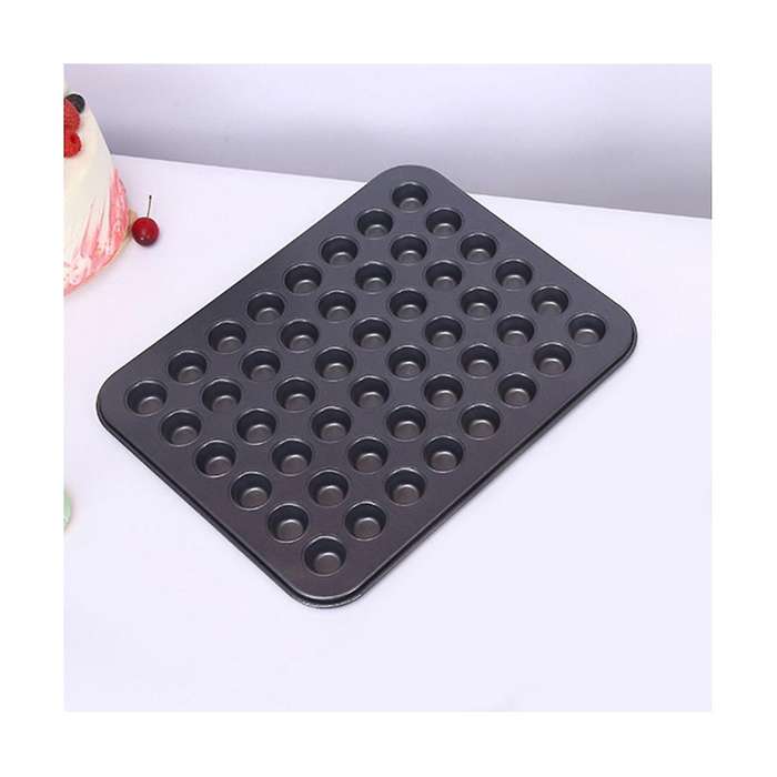 Cupcake Pan Cake Mold Mini Round Cupcake Pan Tray Baking Mould Bakeware Sheet Kitchen Accessory 48cu
