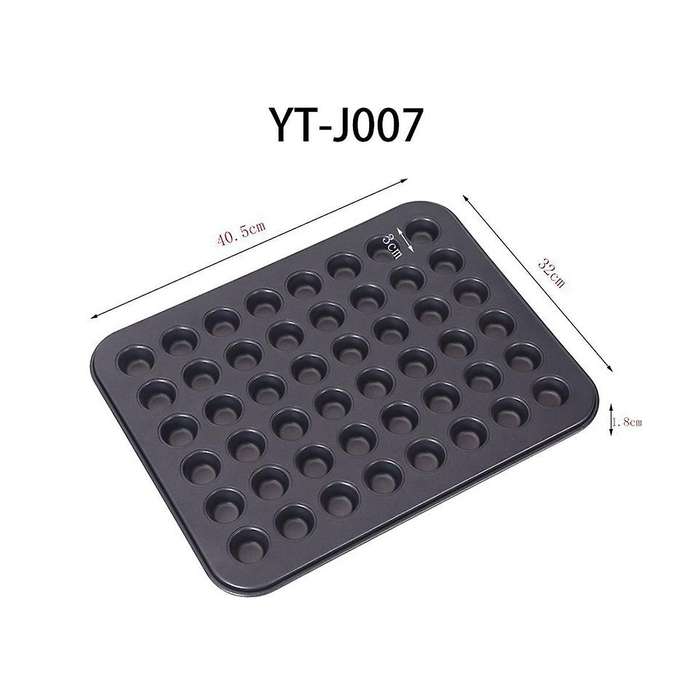 Cupcake Pan Cake Mold Mini Round Cupcake Pan Tray Baking Mould Bakeware Sheet Kitchen Accessory 48cu