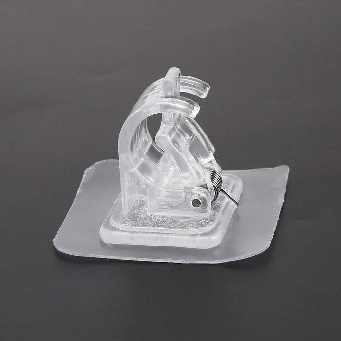 Curtain Rod Bracket No Drilling, Curtain Rod Brackets Clamp Compatible Home