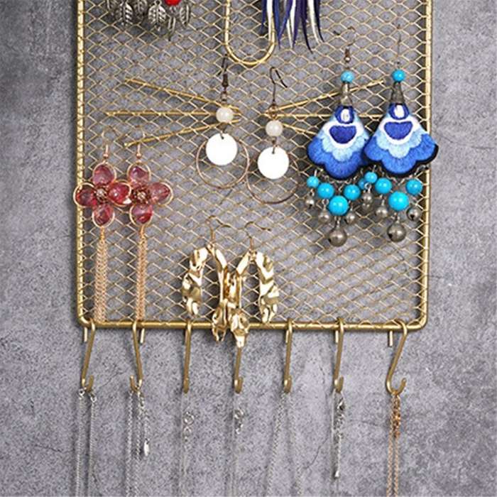 Cute 1-Piece Cat Jewelry Board for Girls Jewelry Display Stand Jewelry Wall Hanging Jewelry Storage