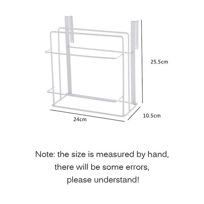 Cutting Board Storage Shelf Kitchen Cabinet Hanging Shelf Cupboards Rack Towel Holder Space-Saving