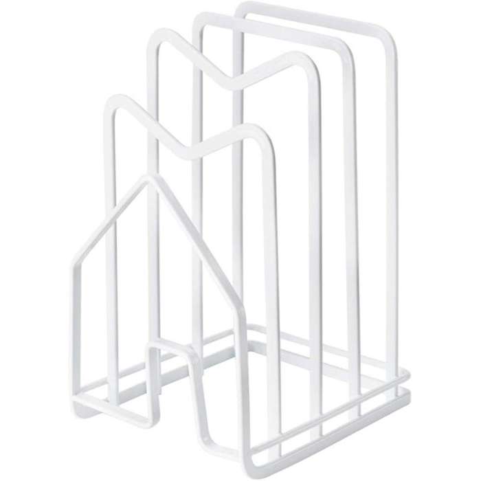 Cutting Board Rack Pot Lid Holder,Chopping Board Organizer Holder,for Cookware Storage,Freestanding