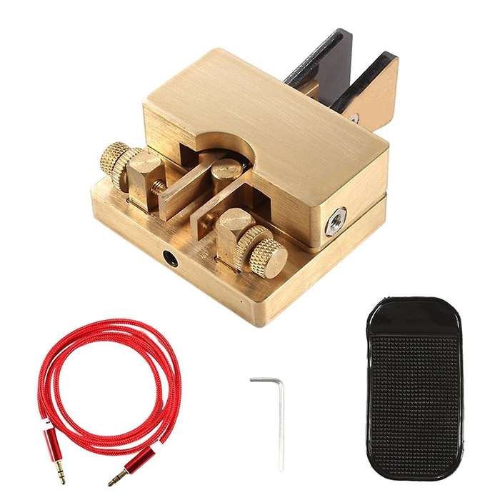 CW Electric Keys JCY 56 Auto Keys Dual Paste Magnetic Auto Keys Gold Multifunction Portable Electric