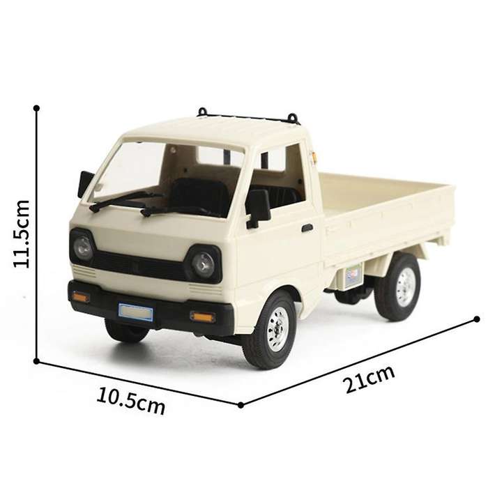 D12 Mini 1/16 2WD RC Car Simulation Drift Climbing Truck LED Light On-Road 130 Motor Fit D12 for Toy
