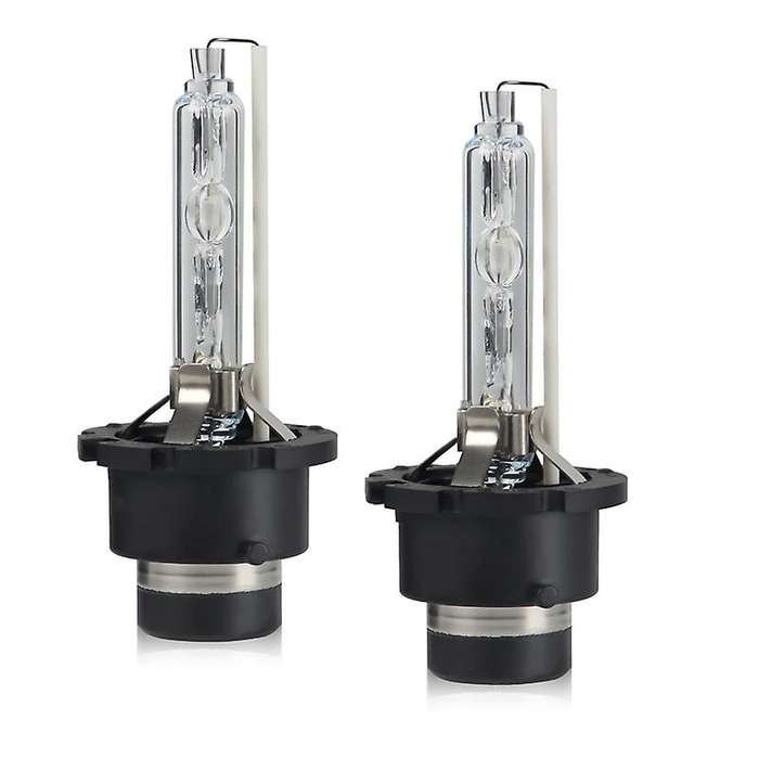 D4S HID Bulbs, Xenon Headlight Replacement Bulb 35W 6000K White High Low Beam for , Pack of 2 (6000K