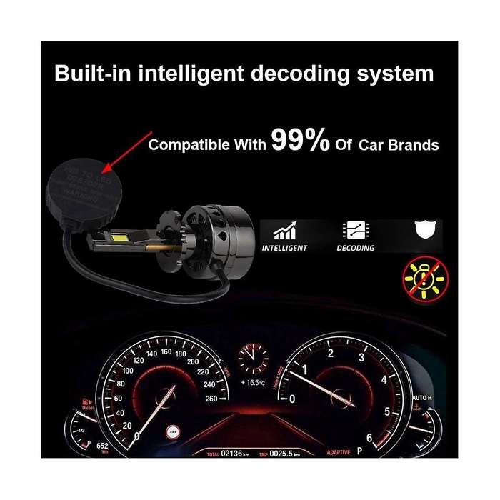 D4 Led Headlights Car Light Kit Carxenon Headlights